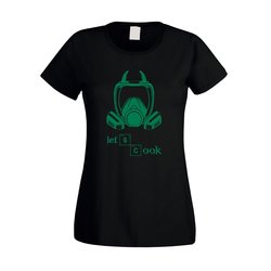 BrBa - Lets cook - Gasmaske - Damen T-Shirt