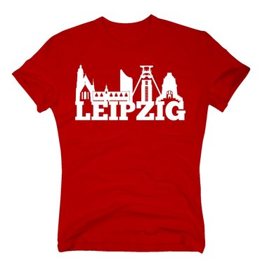 Leipzig Skyline - Herren T-Shirt