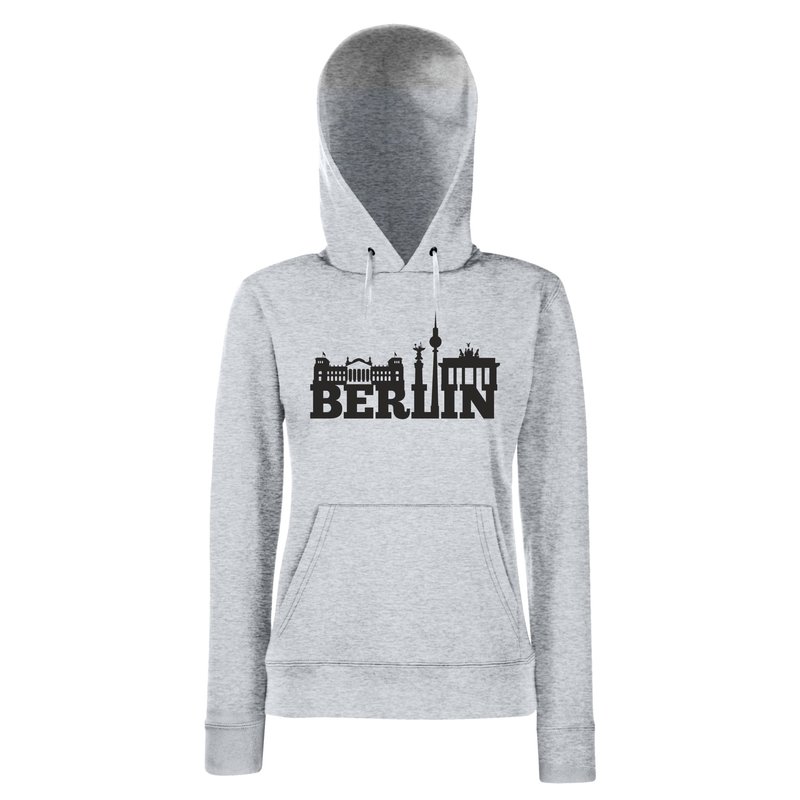 Hoodie Berlin Skyline Damen -