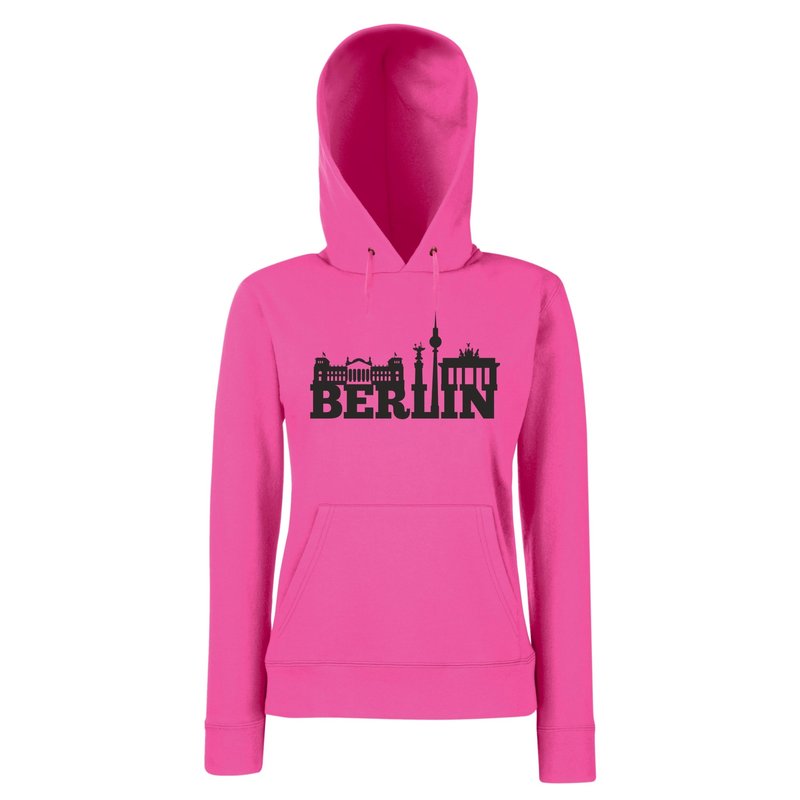 Hoodie Berlin Skyline - Damen