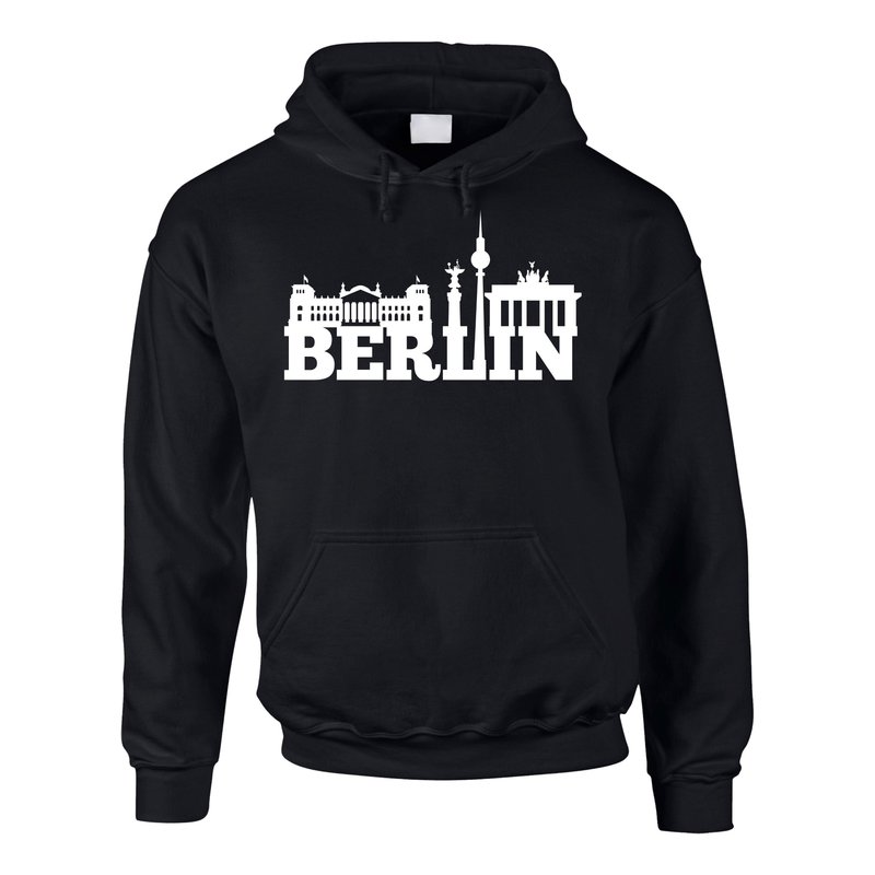 - Berlin Herren Hoodie Skyline