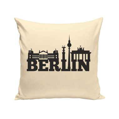 Berlin Skyline - Dekokissen