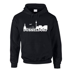 Dsseldorf Skyline - Herren Hoodie