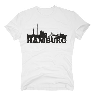 Hamburg Skyline - Herren T-Shirt