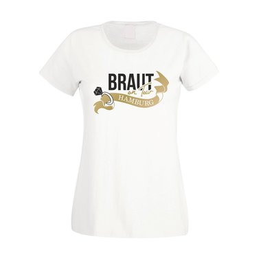 JGA - Braut on Tour - Hamburg - Damen T-Shirt