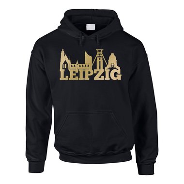 Leipzig Skyline - Herren Hoodie