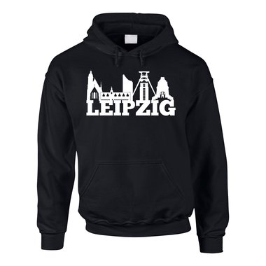 Leipzig Skyline - Herren Hoodie