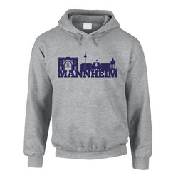 Mannheim Skyline - Herren Hoodie