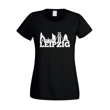 Leipzig Skyline - Damen T-Shirt