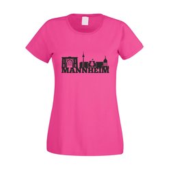 Mannheim Skyline - Damen T-Shirt