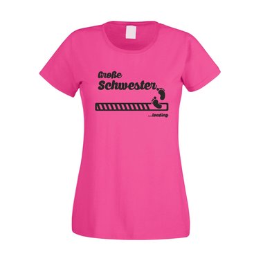 Groe Schwester loading - Damen T-Shirt