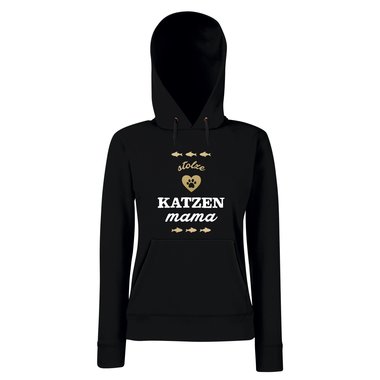 Damen Hoodie - Stolze Katzen Mama