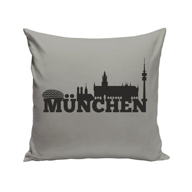 Kissen - Mnchen Skyline