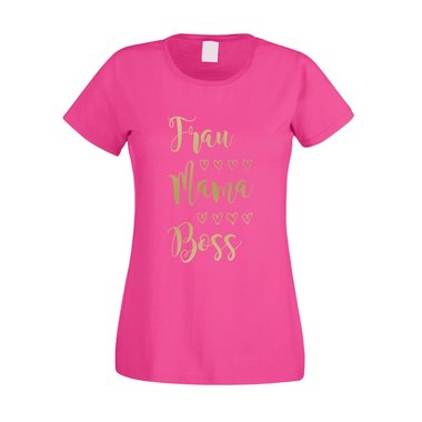 Damen T-Shirt - Frau, Mama, Boss