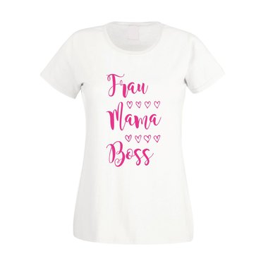 Damen T-Shirt - Frau, Mama, Boss