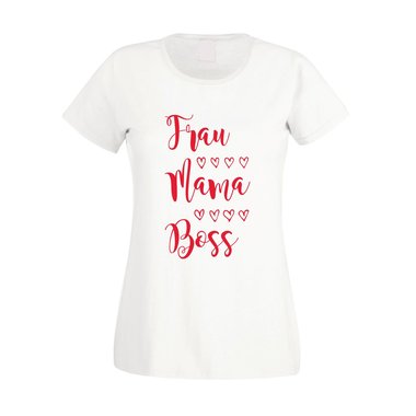 Damen T-Shirt - Frau, Mama, Boss