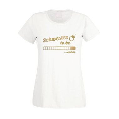 Damen T-Shirt - Schwester to be - loading
