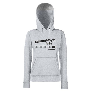 Damen Hoodie - Schwester to be - loading