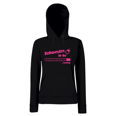 Damen Hoodie - Schwester to be - loading