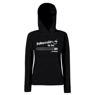 Damen Hoodie - Schwester to be - loading