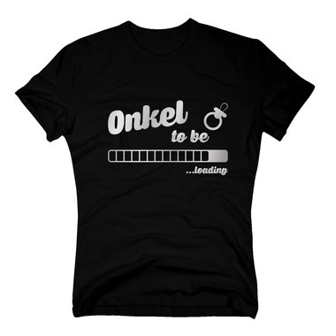 Herren T-Shirt - Onkel to be - loading dunkelblau-cyan 5XL