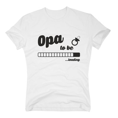 Herren T-Shirt - Opa to be - loading