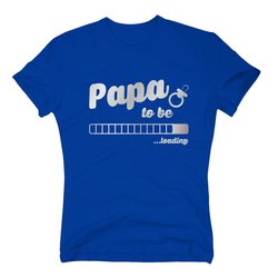 Herren T-Shirt - Papa to be - loading