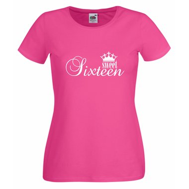 Damen T-Shirt - Sweet Sixteen
