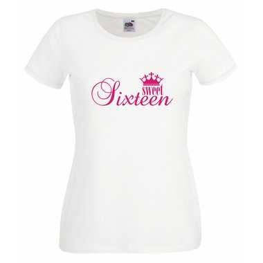 Damen T-Shirt - Sweet Sixteen