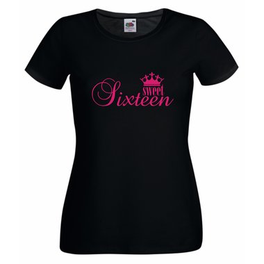 Damen T-Shirt - Sweet Sixteen