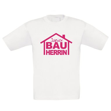 T-Shirt Kinder Junior Bauherrin