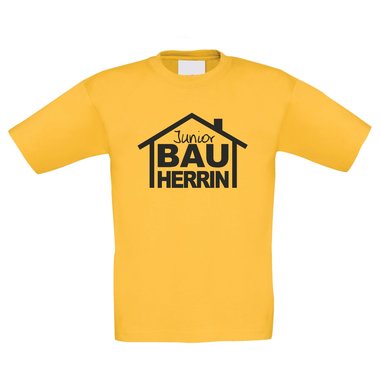 T-Shirt Kinder Junior Bauherrin