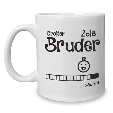 Kaffeebecher - Tasse - Großer Bruder 2018 ...loading