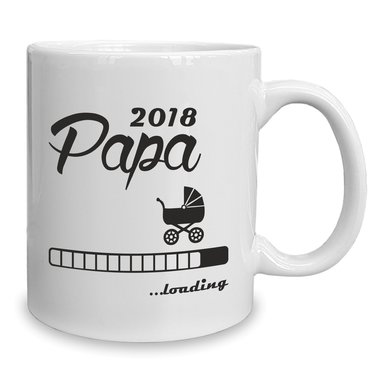 Kaffeebecher - Tasse - Papa 2018 ...loading