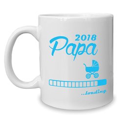 Kaffeebecher - Tasse - Papa 2018 ...loading