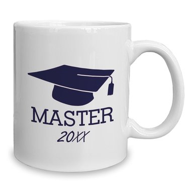 Kaffeebecher - Tasse - Master mit Wunschjahr