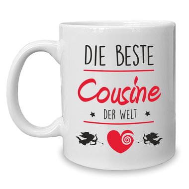 Kaffeebecher - Tasse - Die Beste Cousine der Welt