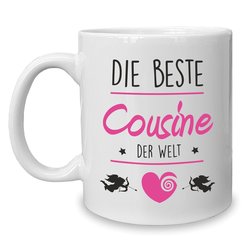 Kaffeebecher - Tasse - Die Beste Cousine der Welt