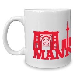 Kaffeebecher - Tasse - Mannheim Skyline