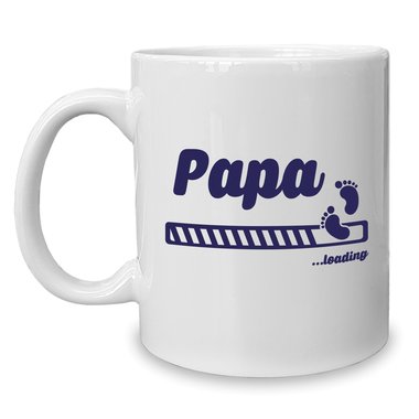 Kaffeebecher - Tasse - Papa loading