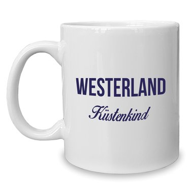 Kaffeebecher - Tasse - Westerland Küstenkind