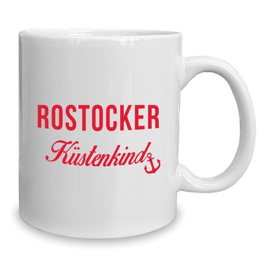 Kaffeebecher - Tasse - Rostocker Küstenkind