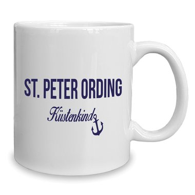 Kaffeebecher - Tasse - St. Peter Ording Küstenkind