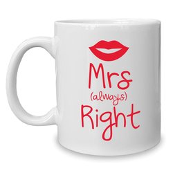 Kaffeebecher - Tasse - Mrs. always Right