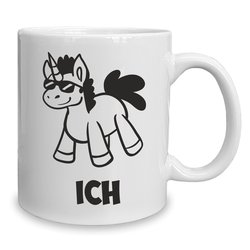 Kaffeebecher - Tasse - Du, Ich Einhorn