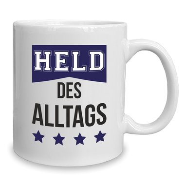 Kaffeebecher - Tasse - Held des Alltags