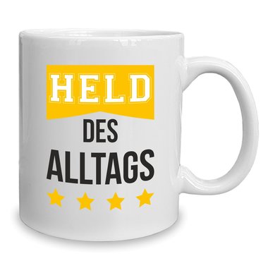 Kaffeebecher - Tasse - Held des Alltags