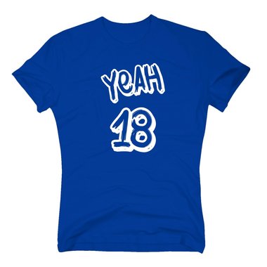 T-Shirt Geburtstag Yeah 18