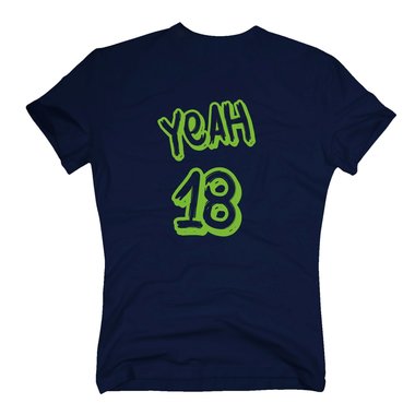 T-Shirt Geburtstag Yeah 18