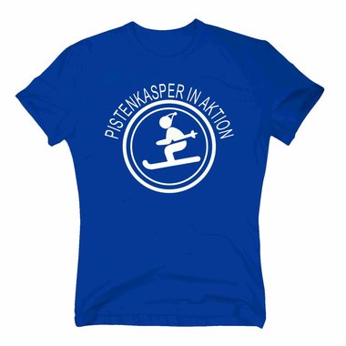 T-Shirt Pistenkasper in Aktion